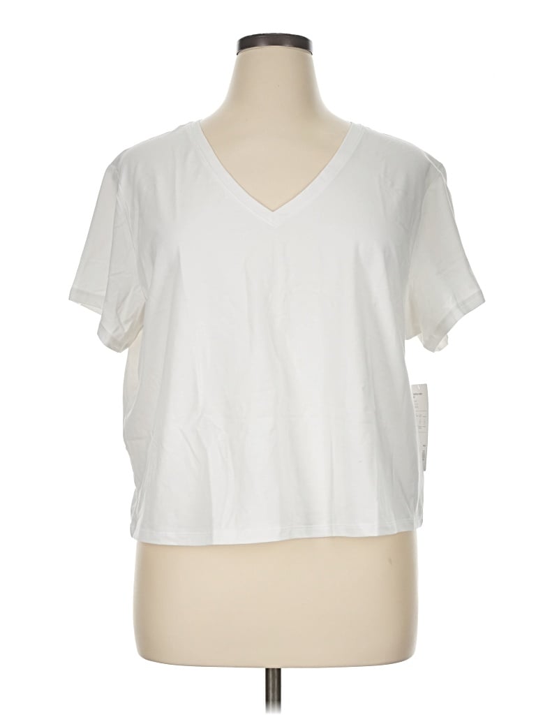 Athleta Short Sleeve T-shirt In White