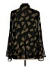 Universal Standard 100% Polyester Black Long Sleeve Blouse Size 12 (XS) - photo 2