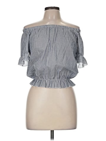 Subdued Short Sleeve Blouse (view 1)