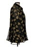Universal Standard 100% Polyester Black Long Sleeve Blouse Size 12 (XS) - photo 4