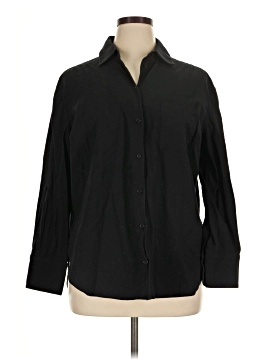 Reformation 3/4 Sleeve Button Down Shirt