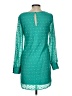 Maurices 100% Polyester Teal Casual Dress Size S - photo 2
