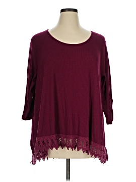 Maurices 3/4 Sleeve T-Shirt (view 1)