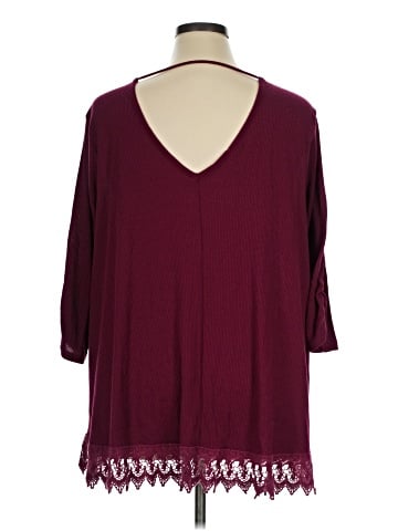 Maurices 3/4 Sleeve T-Shirt (view 2)