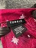 Torrid Floral Burgundy Sleeveless Blouse Size 2X Plus (2) - photo 7
