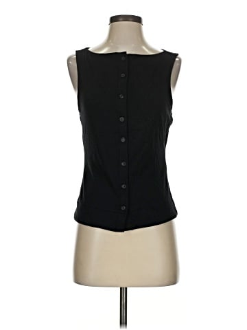 Banana Republic Factory Store Sleeveless Button-Down Shirt (view 1)