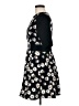 Zara 100% Polyester Floral Black Casual Dress Size M - photo 5