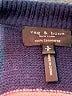 Rag & Bone Stripes Blue Turtleneck Sweater Size S - photo 6
