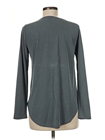 Green Envelope Long Sleeve Top (view 2)