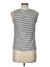 LUXE Silver Sleeveless T-Shirt Size Lg Petite - photo 2