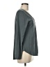 Green Envelope Gray Long Sleeve Top Size M - photo 4