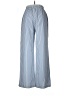 Unbranded 100% Polyester Stripes Blue Casual Pants Size M - photo 2