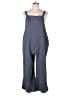 Unbranded Solid Gray Jumpsuit Size XL - photo 1