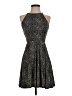 Aqua Stars Gray Cocktail Dress Size S - photo 1