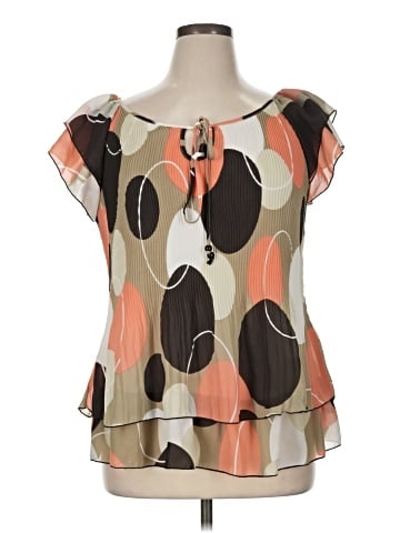 DressBarn Short Sleeve Blouse (view 1)