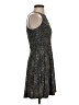 Aqua Stars Gray Cocktail Dress Size S - photo 4