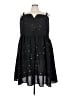 BLOOMCHIC 100% Polyester Stars Black Cocktail Dress Size 26 - photo 1