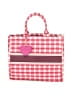 Cato Checkered-gingham Pink Tote One size - photo 1