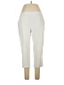 Susan Graver Solid Ivory Casual Pants Size L - photo 1