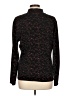 Karen Scott Paisley Black Turtleneck Sweater Size L - photo 2