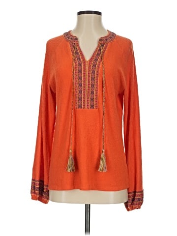 One World Long Sleeve Henley (view 1)