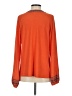 One World Orange Long Sleeve Henley Size S - photo 2