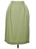 Lew Magram 100% Polyester Solid Green Formal Skirt Size 10 - photo 1