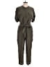 Calvin Klein Solid Green Jumpsuit Size 12 - photo 1