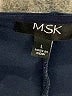 MSK Solid Blue Casual Dress Size L - photo 7