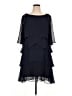 SLNY 100% Polyester Blue Cocktail Dress Size 16 - photo 1