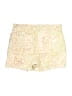 Gloria Vanderbilt Print Yellow Shorts Size 12 - photo 2