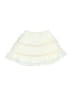 Zara 100% Cotton Solid Ivory Skirt Size 11 - 12 - photo 2