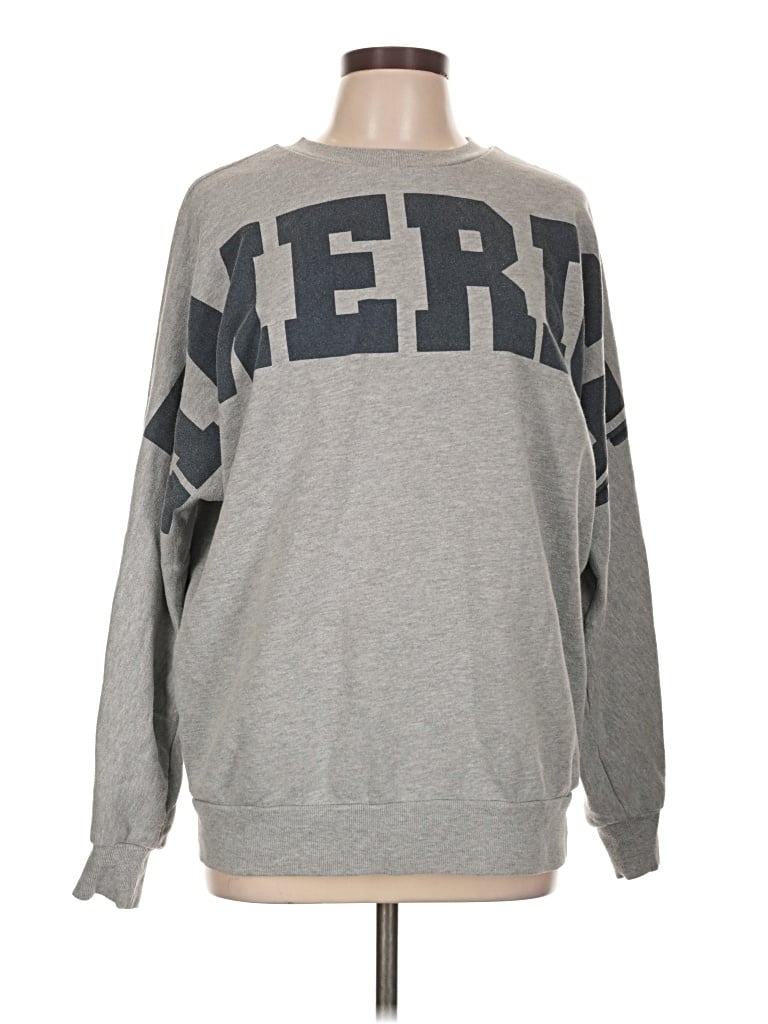 Pre-owned Assorted Brands Sweatshirt In Gray