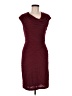Connected Apparel Burgundy Cocktail Dress Size 8 (petite) - photo 1