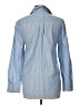Sincerely Jules Stripes Blue Long Sleeve Button-Down Shirt Size L - photo 2