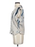 Olivaceous Blue Sleeveless Blouse Size S - photo 5