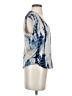 Olivaceous Blue Sleeveless Blouse Size S - photo 4