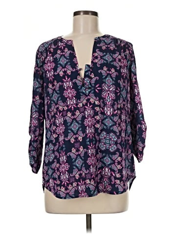 Faded Glory 3/4 Sleeve Blouse (view 1)