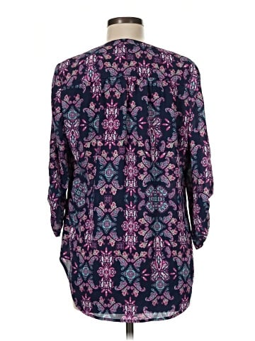 Faded Glory 3/4 Sleeve Blouse (view 2)