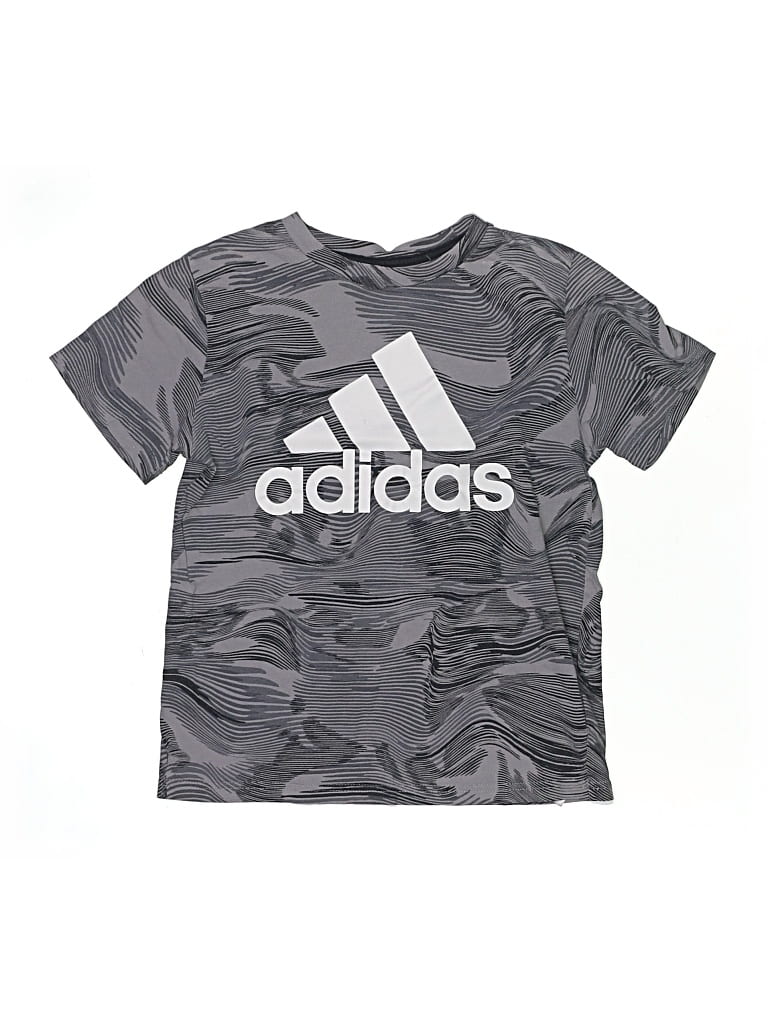 Pre-owned Adidas Originals Kids' Active T-shirt In Gray
