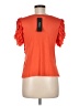 Ark & Co. Orange Short Sleeve Blouse Size M - photo 2