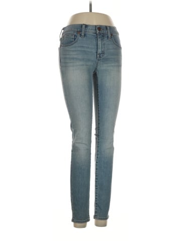 Madewell 8" Skinny Jeans in Keap Wash (view 1)