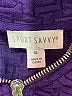 Sport Savvy Purple Track Jacket Size XL - photo 6