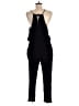 Greylin Solid Black Jumpsuit Size M - photo 2