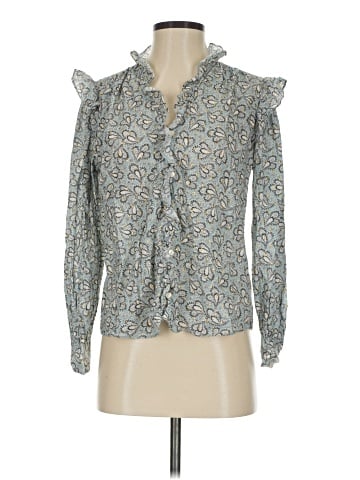 La Vie Rebecca Taylor Long Sleeve Blouse (view 1)