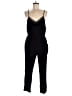 Greylin Solid Black Jumpsuit Size M - photo 1