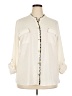 Jaclyn Smith 100% Polyester Ivory 3/4 Sleeve Blouse Size XXL - photo 1