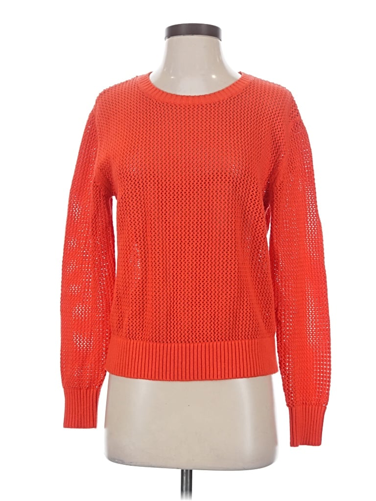 Pre-owned J. Society Pullover Sweater In Orange