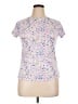 Athletic Works Floral Pink Short Sleeve Turtleneck Size XL - photo 1