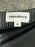 Superdown Solid Black Casual Skirt Size XL - photo 7